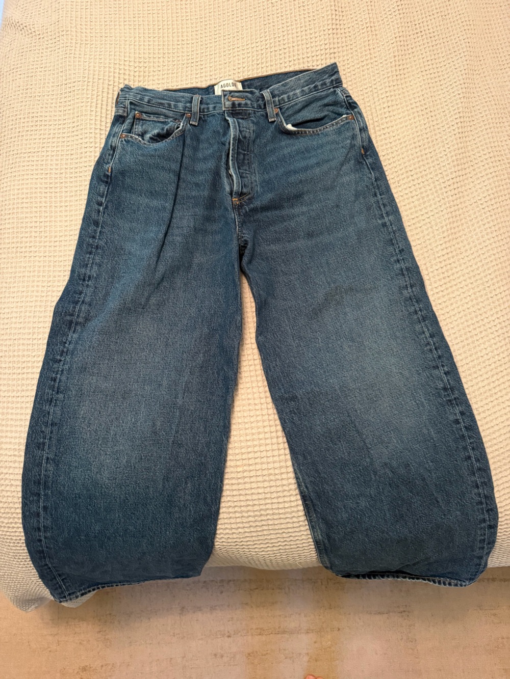 Agolde: low slung baggy